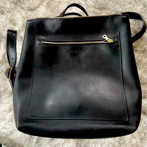 PLG Black Tote Backpack